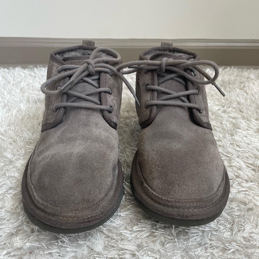 UGG Men's Gray Neumel Chukka Boots - Picture 2 of 12